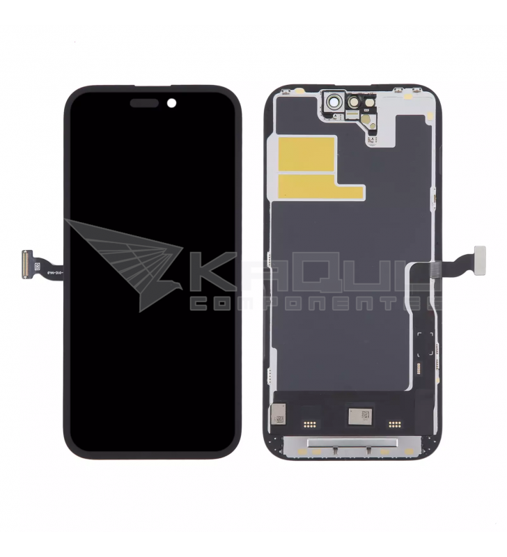 Pantalla Lcd para iPhone 14 Pro A2890 A2650 SOFT OLED (Sin mensaje)