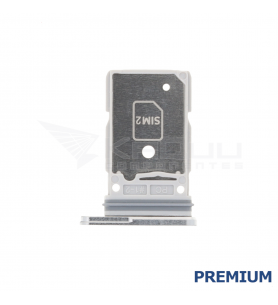 Bandeja Sim Dual para Samsung Galaxy S25 Ultra S938B Plata Premium