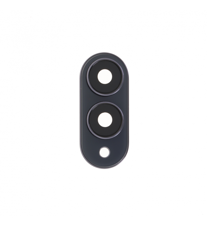 Embellecedor Cristal Cámara Lente para Samsung Galaxy S25 Edge S937B Negro Premium