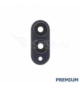 Embellecedor Cristal Cámara Lente para Samsung Galaxy S25 Edge S937B Negro Premium