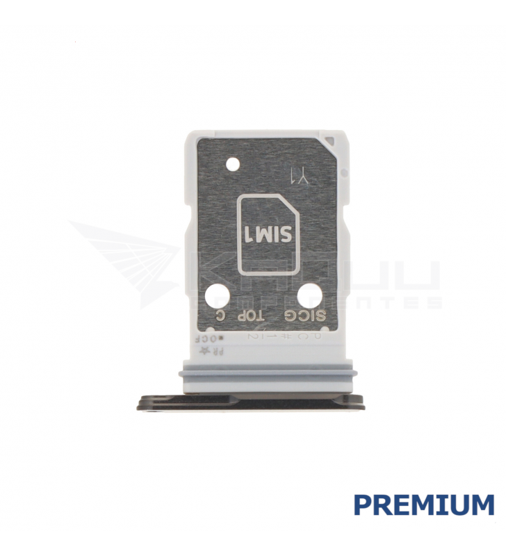 Bandeja Sim Dual para Samsung Galaxy S25 Edge S937B Negro Premium