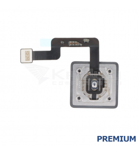 Flex Powr Botón Encendido Huella para Macbook Air M2 13.3 A2681, Air M3 13 A3113 Negro Premium