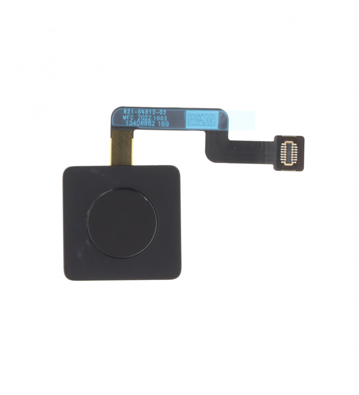 Flex Powr Botón Encendido Huella para Macbook Air M2 13.3 A2681, Air M3 13 A3113 Negro Premium