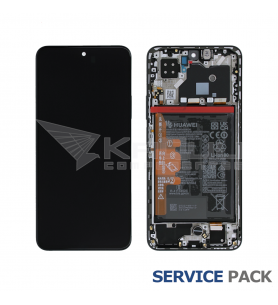 Pantalla Lcd Huawei Nova 10 SE BNE-LX1 Marco Negro 02355FAM Service Pack