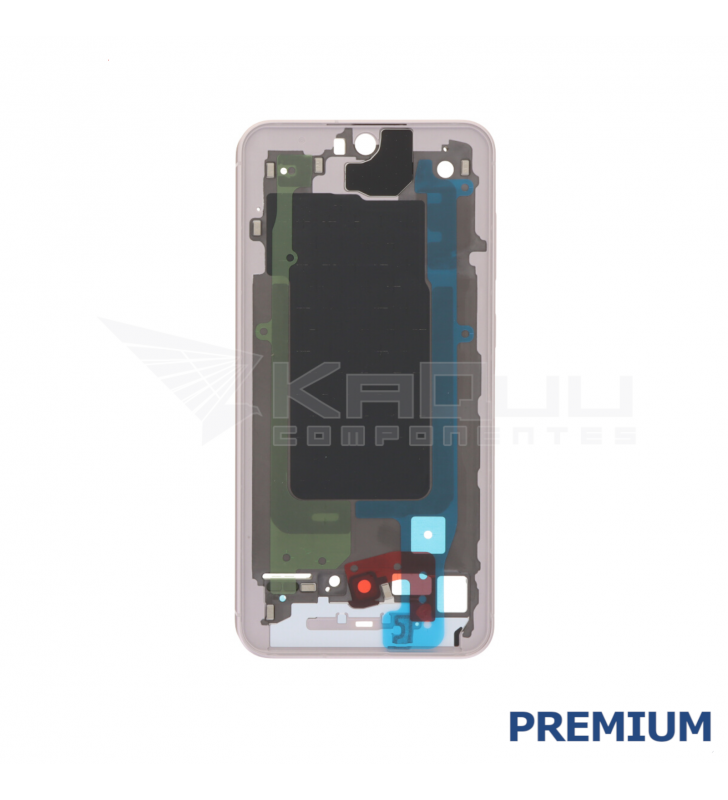 Chasis Marco Intermedio Lcd para Samsung Galaxy A56 5G A556B Rosa Premium