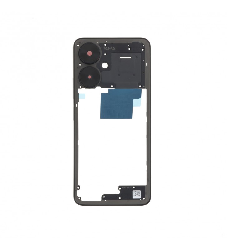 Chasis Marco Intermedio para Xiaomi Redmi 13C 5G 23124RN87G Negro Premium