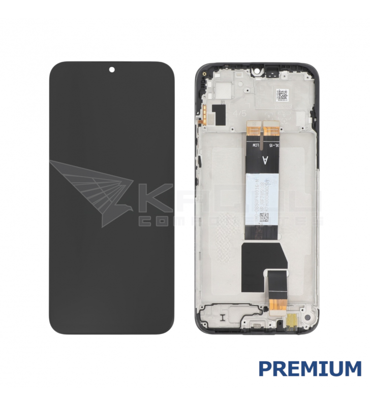 Pantalla Lcd para Xiaomi Redmi 15C 4G 25078RA3EA Marco Negro Premium
