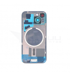 Tapa Trasera Completa para iPhone 14 A2882 A2649 Negro