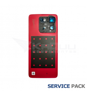 Tapa Trasera Motorola Moto G86 Power Rojo 5D68C30662 Service Pack