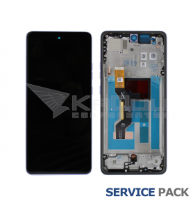 Pantalla Lcd Motorola Moto G86 XT2527-2 Marco Púrpura 5D68C30475 Service Pack