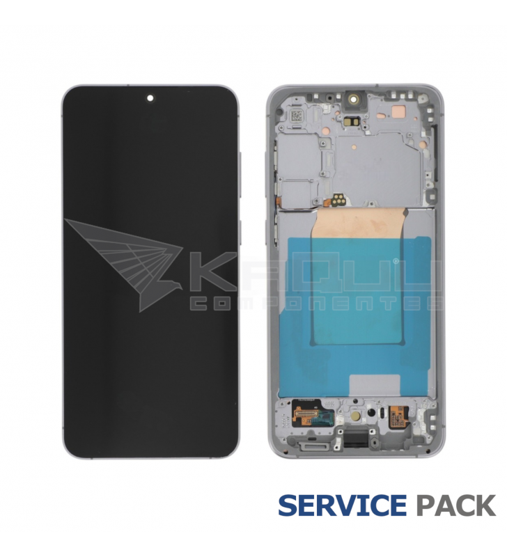 Pantalla Lcd Samsung Galaxy S25 FE S731B Marco Negro GH82-38431A GH82-38423B Service Pack