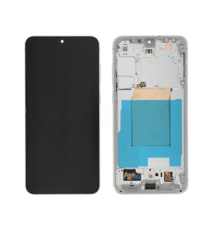 Pantalla Lcd Samsung Galaxy S25 FE S731B Marco Blanco GH82-38431B GH82-38423C Service Pack