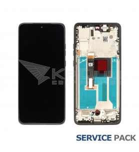 Pantalla Lcd Motorola Edge 50 Neo XT2409-1 Marco Negro 5D68C29550 Service Pack