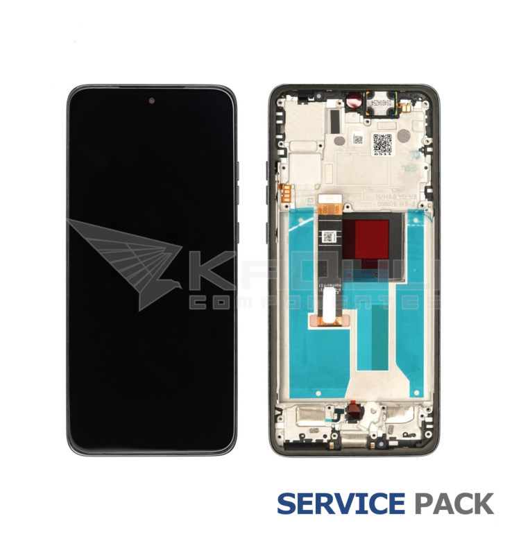 Pantalla Lcd Motorola Edge 50 Neo XT2409-1 Marco Negro 5D68C29550 Service Pack