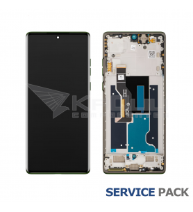 Pantalla Lcd Motorola Edge 50 Fusion XT2429-1 Marco Verde 5D68C25167 Service Pack