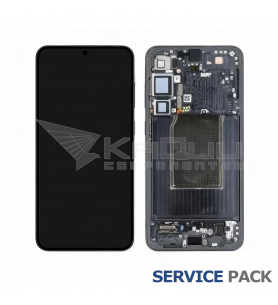 Pantalla Lcd Samsung Galaxy S25 Plus S936B Marco Negro GH82-36368E Service Pack Ensamblado