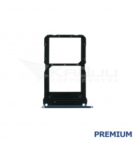 Bandeja Sim Dual para Xiaomi Mi 10 5G M2001J2G, Mi 10 Pro 5G M2001J1G Azul Premium