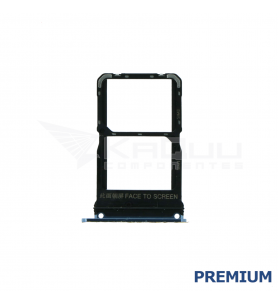 Bandeja Sim Dual para Xiaomi Mi 10 5G M2001J2G, Mi 10 Pro 5G M2001J1G Azul Premium