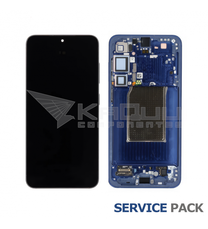 Pantalla Lcd Samsung Galaxy S25 Plus S936B Marco Azul GH82-36368D Service Pack Ensamblado