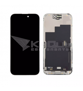 Pantalla Lcd para iPhone 15 Pro A3102 Negro SOFT OLED 120Hz
