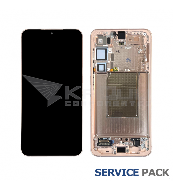 Pantalla Lcd Samsung Galaxy S25 Plus S936B Marco Rosa GH82-36368F Service Pack Ensamblado