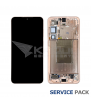 Pantalla Lcd Samsung Galaxy S25 Plus S936B Marco Rosa GH82-36368F Service Pack Ensamblado
