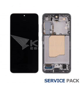 Pantalla Lcd Samsung Galaxy S25 S931B Marco Plata GH82-36329A Service Pack Ensamblado