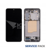 Pantalla Lcd Samsung Galaxy S25 S931B Marco Plata GH82-36329A Service Pack Ensamblado