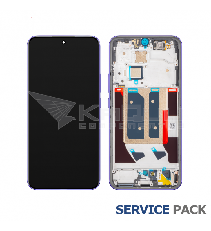 Pantalla Lcd Realme 14 Pro Plus RMX5051 Marco Púrpura 621039000081 Service Pack