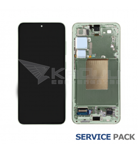 Pantalla Lcd Samsung Galaxy S24 S921B Marco Verde GH82-33287E Service Pack Ensamblado