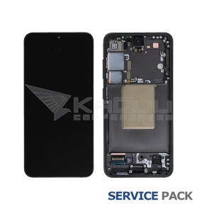 Pantalla Lcd Samsung Galaxy S24 S921B Marco Negro GH82-33287A Service Pack Ensamblado