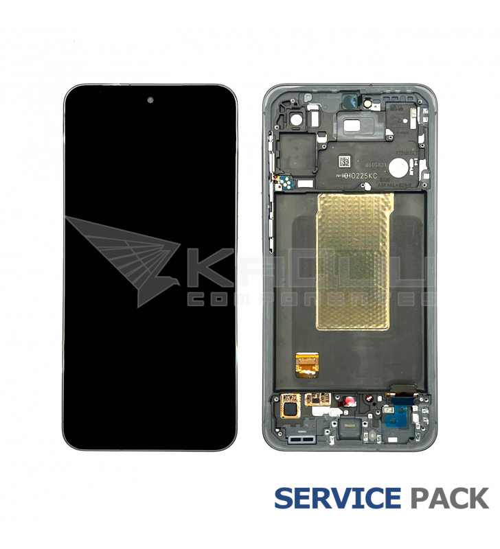 Pantalla Lcd Samsung Galaxy A56 5G A566B Marco Negro GH82-36829A Service Pack Ensamblado
