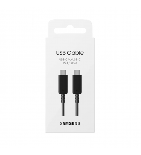 Cable Samsung EP-DA705BBEGWW USB-C 1m 25W Negro