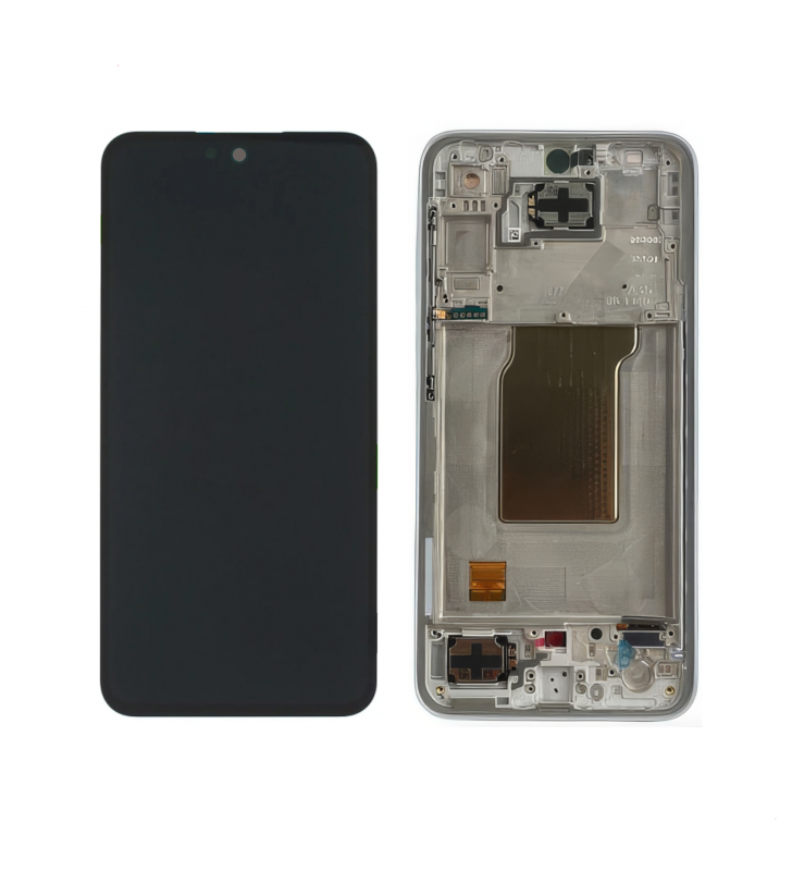 Pantalla Lcd Samsung Galaxy A35 5G A356B Marco Azul Claro GH82-34221B Service Pack Ensamblado