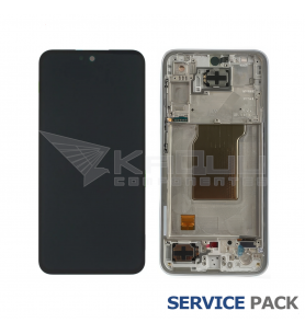 Pantalla Lcd Samsung Galaxy A35 5G A356B Marco Azul Claro GH82-34221B Service Pack Ensamblado