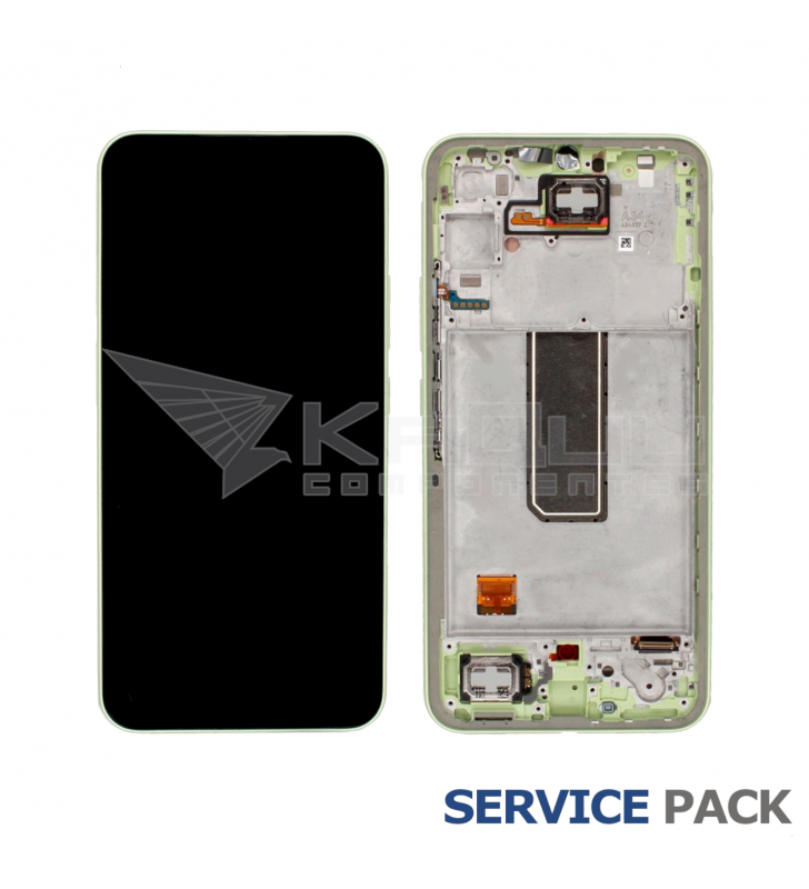 Pantalla Lcd Samsung Galaxy A34 A346B Marco Verde GH82-31200C GH82-31201C Service Pack Ensamblado