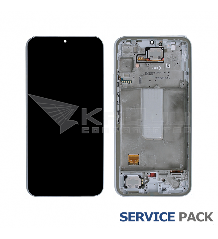 Pantalla Lcd Samsung Galaxy A34 A346B Marco Plata GH82-31201B GH82-31200B Service Pack Ensamblado