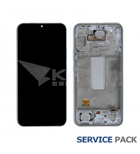 Pantalla Lcd Samsung Galaxy A34 A346B Marco Plata GH82-31201B GH82-31200B Service Pack Ensamblado