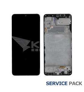 Pantalla Lcd Samsung Galaxy A22 A225F Marco Negro GH82-25944A GH82-25944A GH82-26047A Service Pack Ensamblado