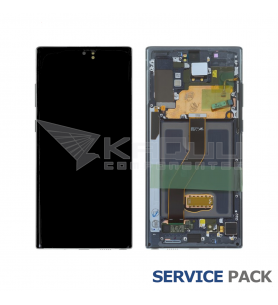 Pantalla Lcd Samsung Galaxy Note 10 Plus / 5G N975F N976B Marco Negro GH82-20838A GH82-20900A Service Pack Ensamblado