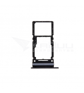 Bandeja Soporte Dual Sim para Samsung Galaxy A33 5G A336B Negro
