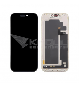 Pantalla Lcd para iPhone 17 Pro Max A3526 Negro Soft OLED 120Hz
