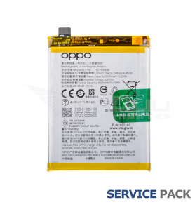 Batería BLP755 3935mAh Oppo Reno3 CPH2043, Reno3 5G PCHM30, Reno3 Pro 5G, Find X2 Lite, Find X2 Neo 4909821 Service Pack