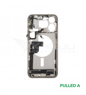 Chasis Marco Intermedio iPhone 15 Pro Max A2849 Gris Pulled Grado A