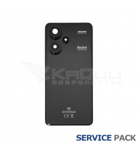 Tapa Trasera Xiaomi Redmi Note 13 Pro Plus 5G 23090RA98C Negro 560035N16U00 Service Pack