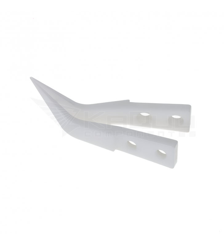 Wylie WL-15H Cabezas Curvas de Cerámica para Pinzas de Acero Inoxidable