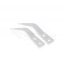 Wylie WL-15H Cabezas Curvas de Cerámica para Pinzas de Acero Inoxidable