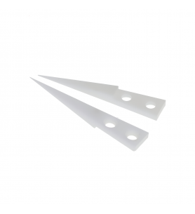 Wylie WL-14H Cabezas Rectas de Cerámica para Pinzas de Acero Inoxidable