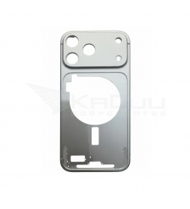Chasis Marco Intermedio para iPhone 17 Pro Max A3526 Plata Versión Europea
