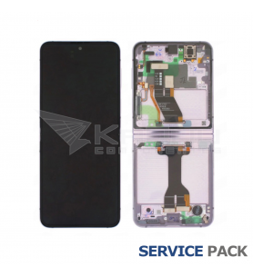Pantalla Lcd Samsung Galaxy Z Flip5 SM-F731 Marco Lavanda GH82-31827C GH82-31828C Service Pack Ensamblado